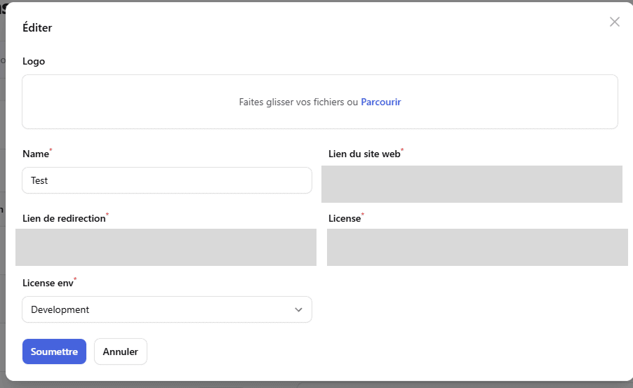 Step 3 - Edit Application Page